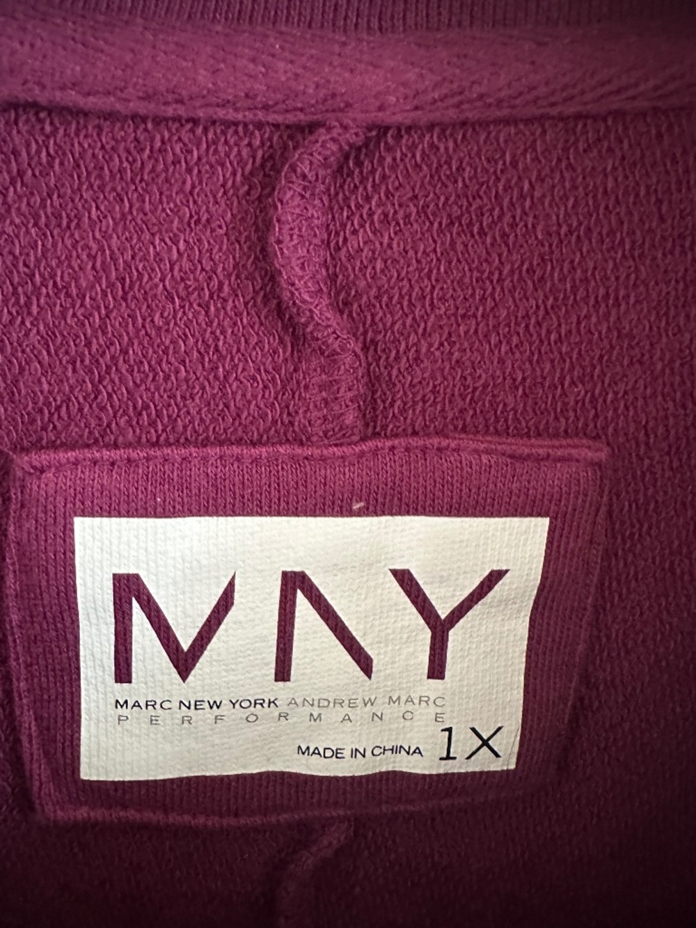 Purple To Pink Necco Flavored Top/Tunic by MARC NY-1X/NWOT